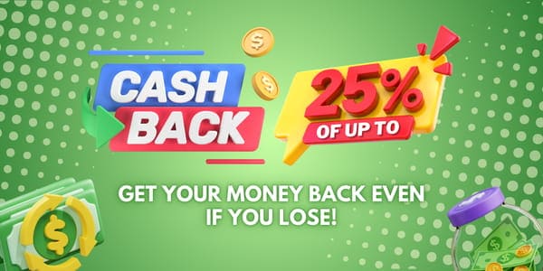 Promotional banner showing a casino mobile access offer
