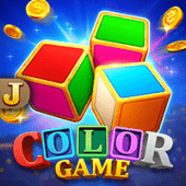Color Game icon showing three colored dice faces