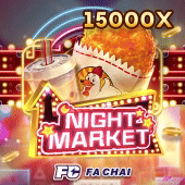 Night Market slot icon with lanterns